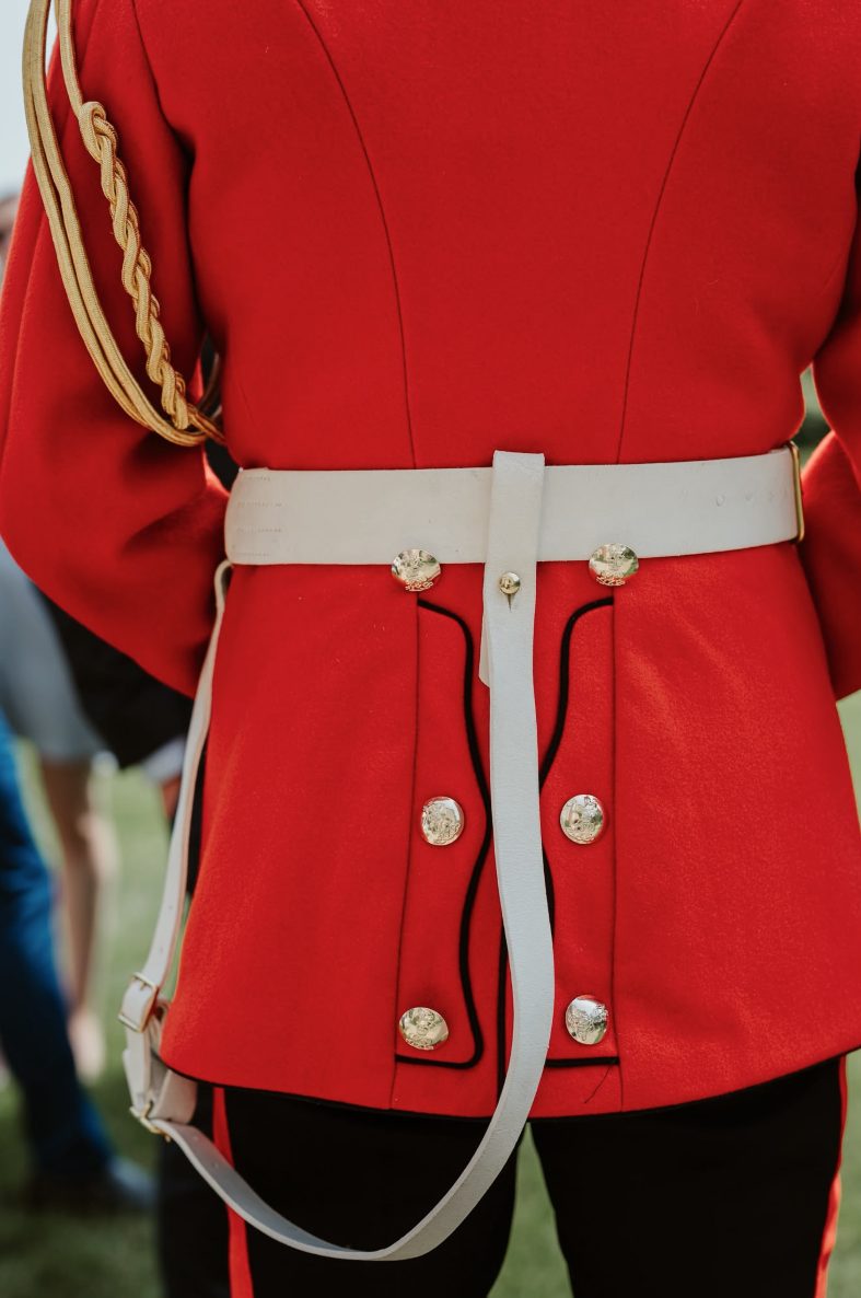 Tim Baker in Household Cavalry dress uniform